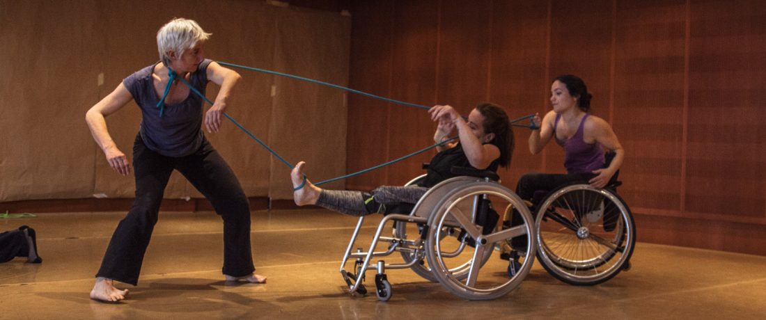 Dance workshop for people with and without physical disabilities Dance workshop for people with and without physical disabilities