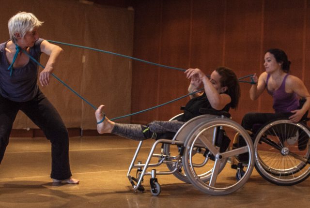 Dance workshop for people with and without physical disabilities