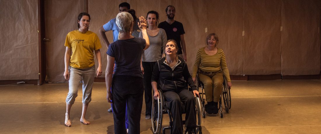 Movement and sound workshop for people with and without visual impairments Movement and sound workshop for people with and without visual impairments