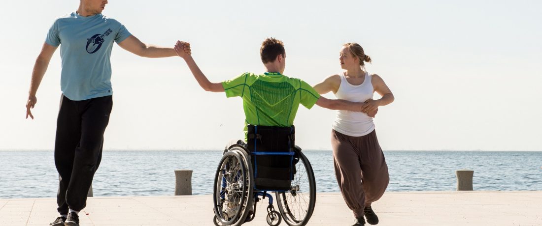 Dance workshops for people with and without disabilities